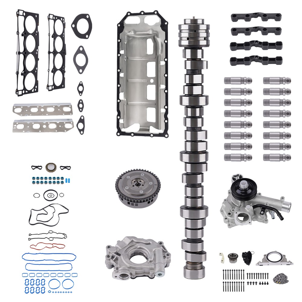 MDS Lifters Kit Camshaft Pumps Gaskets Bolts For Ram 1500 5.7L 2009-2019 Hemi