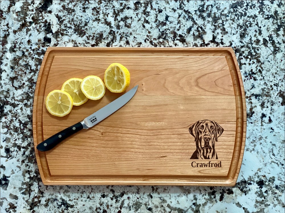 Great Dane Cutting Board | Dog Breed Charcuterie Board | Custom Serving Tray |