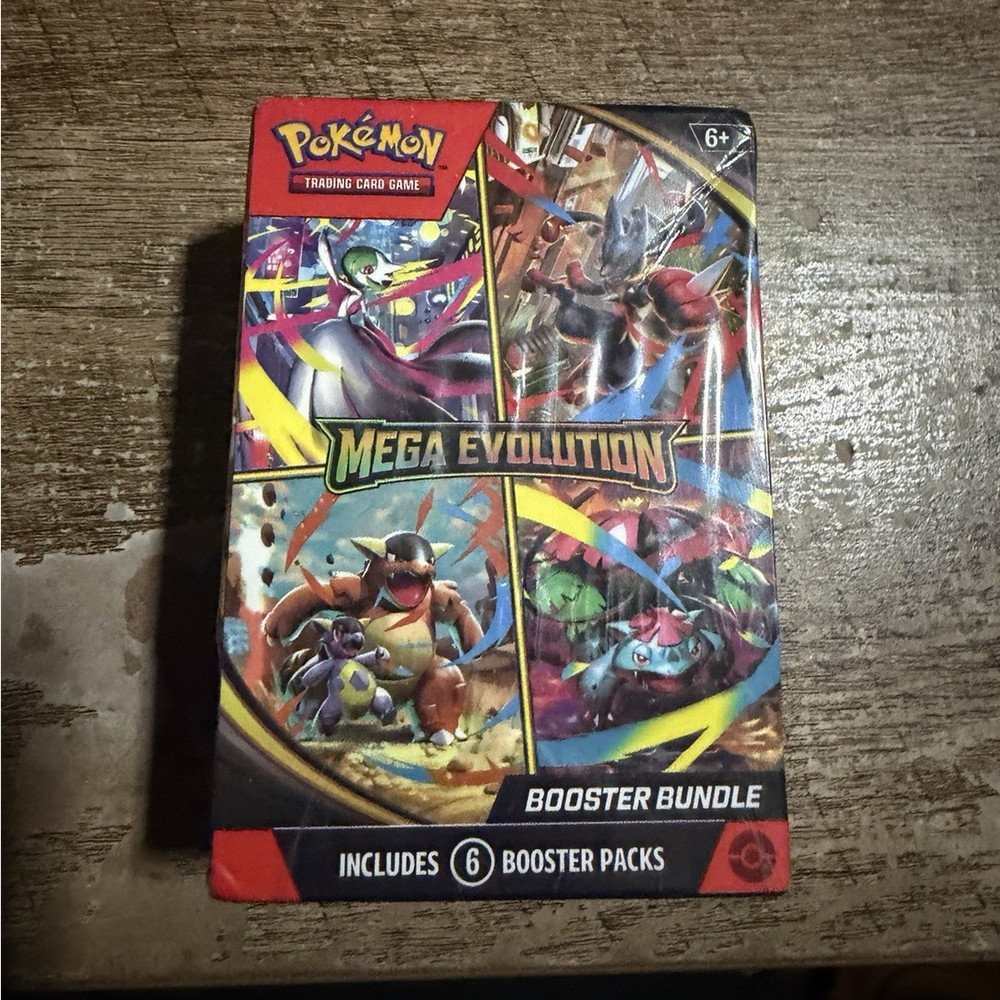 Pokémon TCG Mega Evolution Booster Bundle Box - 6 Packs, Age 6+