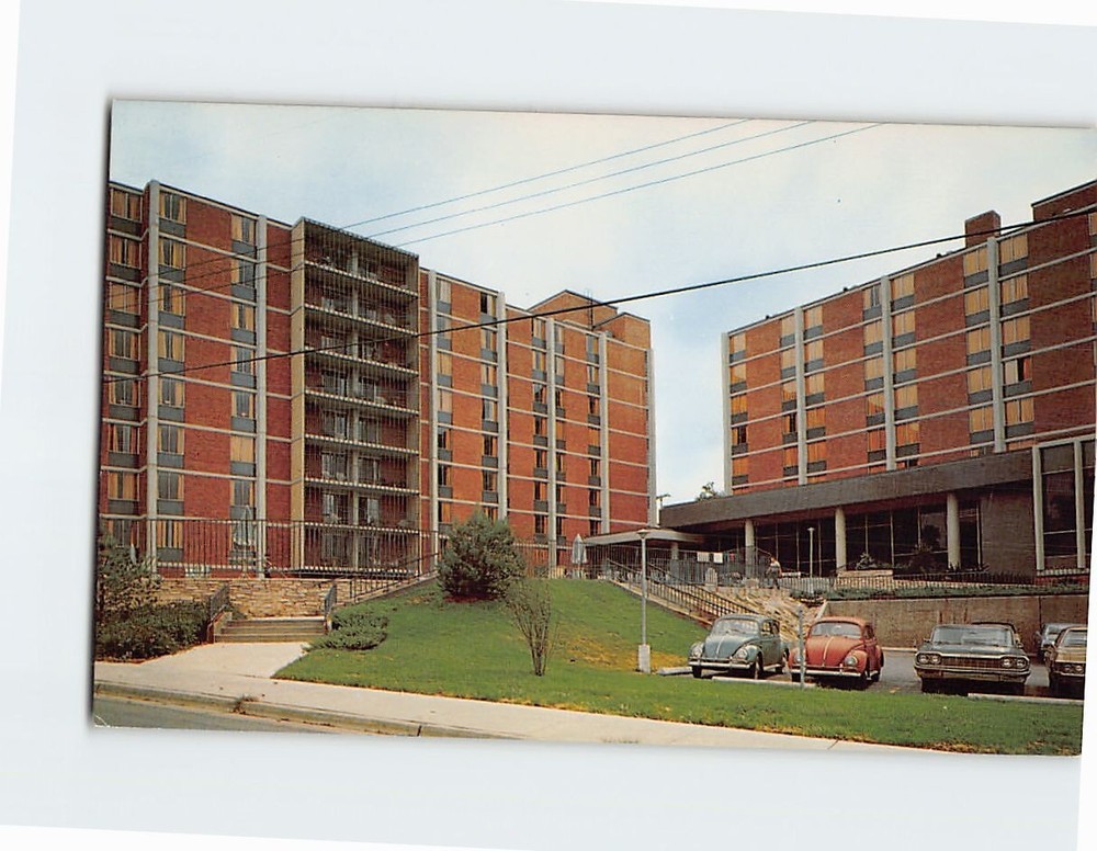 Postcard Lewis & Clark Residence Center University of Missouri Columbia Missouri