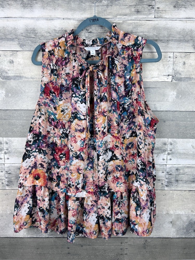 Boutique Women’s 1X Sleeveless Blouse