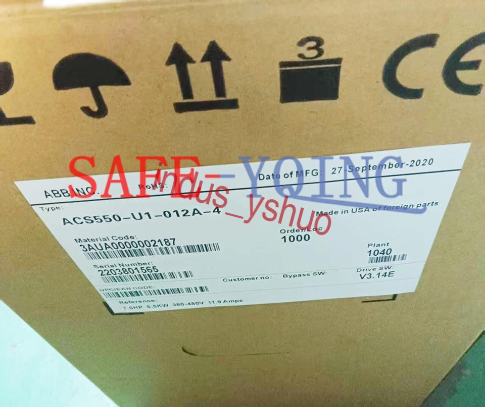 1Pcs New Abb Frequency Converter Acs550-U1-012A-4