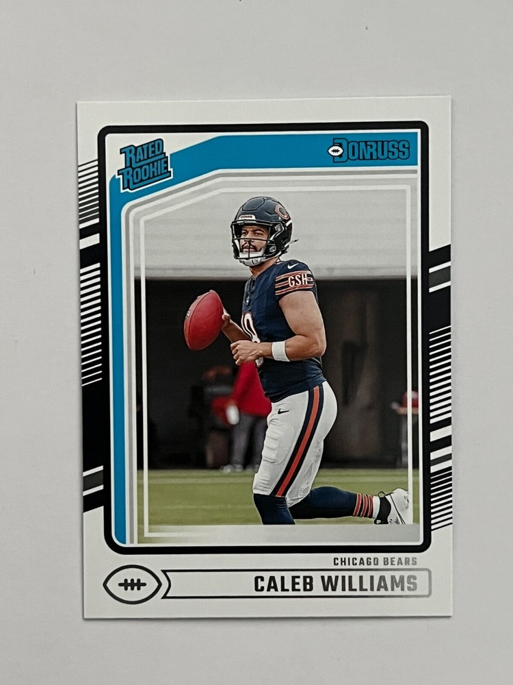 2024 Panini Donruss Caleb WIlliams Rated Rookie #327 RC Bears