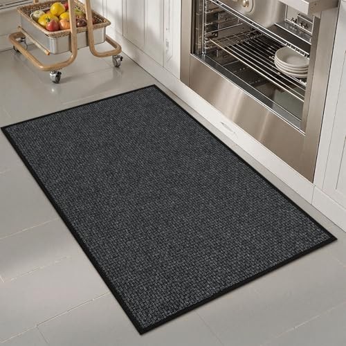 Farmhouse Washable Kitchen Rug 20x32 Comfort Floor Mat Non Slip