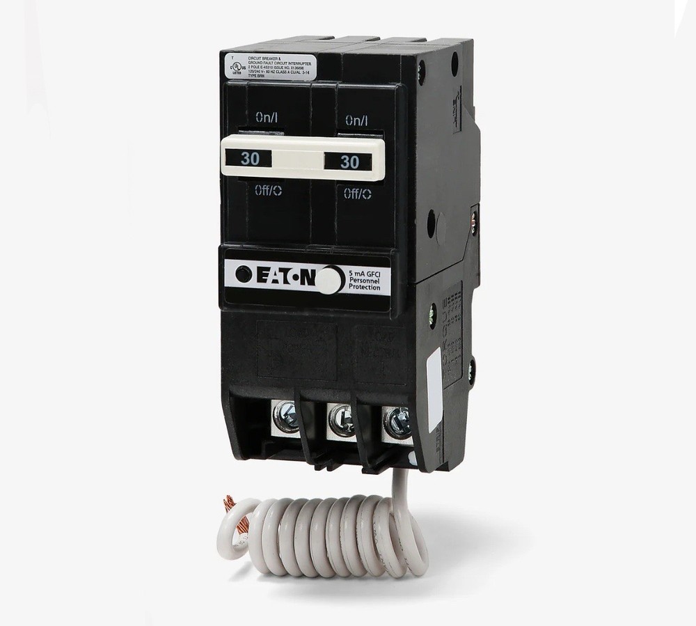 NEW No Box Eaton BRN230GF BR GFCI Circuit Breaker Ground Fault GFCI 2 POLE