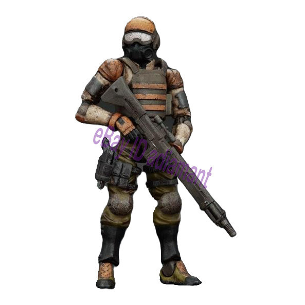 Acid Rain World 1/18 Desert Commander FAV-C02 Action Figure 3.75 Inch Military Toy-image
