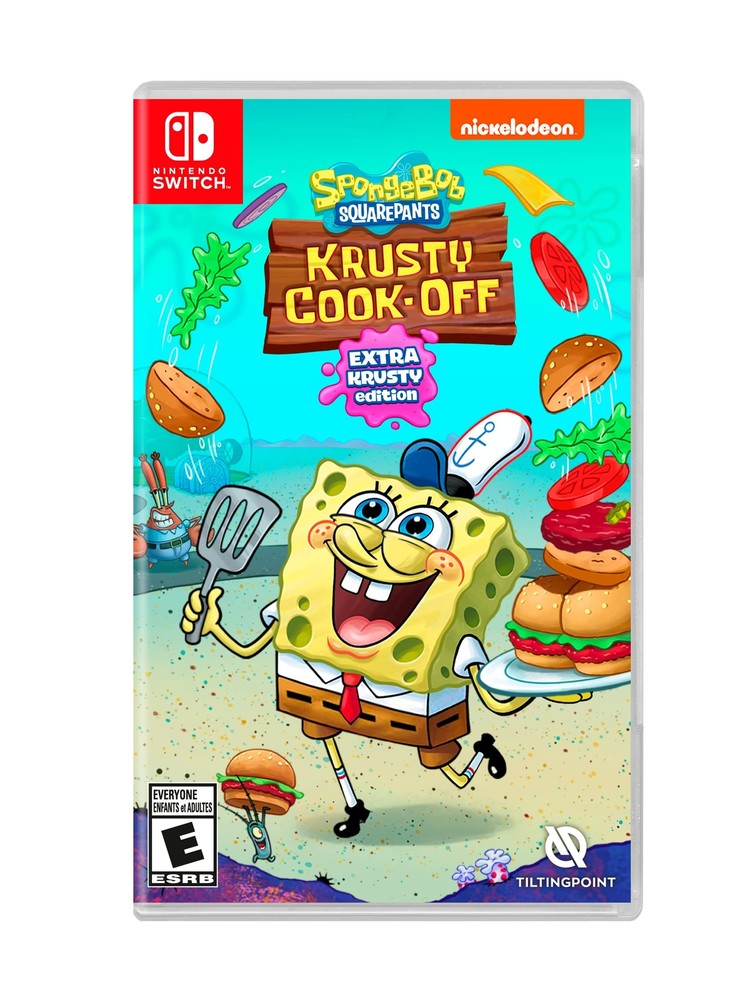 Nintendo Switch Spongebob Krusty Cook Off Extra Krusty Ed Nsw GAME NEW