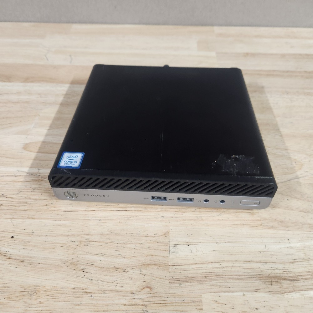 HP ProDesk 400 G5 Desktop Mini USFF PC | i5-9500T 2.2 GHz | 8GB RAM | 256GB SSD