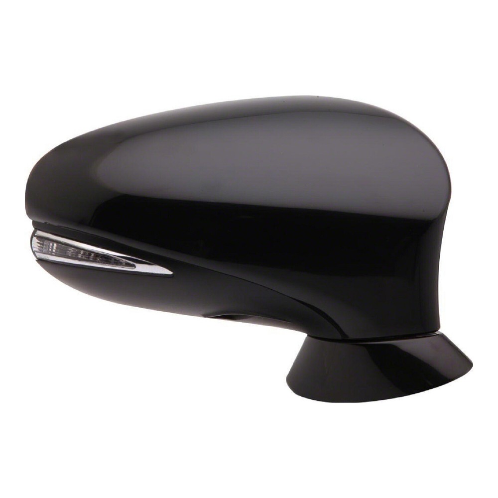 Paint Ready Passenger Door Mirror w/Puddle Lamp w/o Blind Spot 128-55601