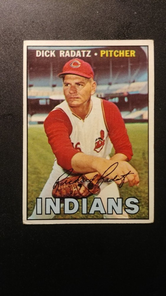 1967 Topps baseball cards # 174 Dick Radatz  ( G to VG )