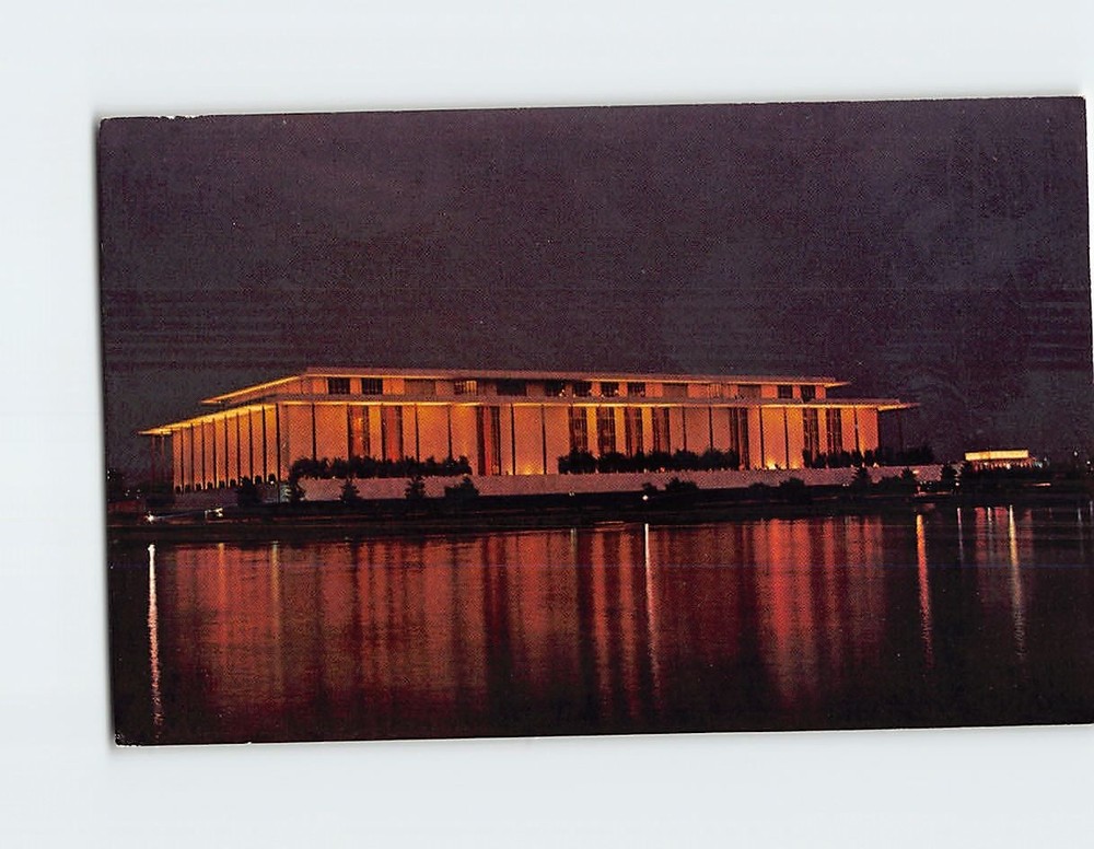 Postcard John F. Kennedy Center for the Performing Arts Washington DC USA