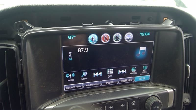 Audio Equipment Radio Control Panel Fits 17-19 SILVERADO 2500 PICKUP 10942758