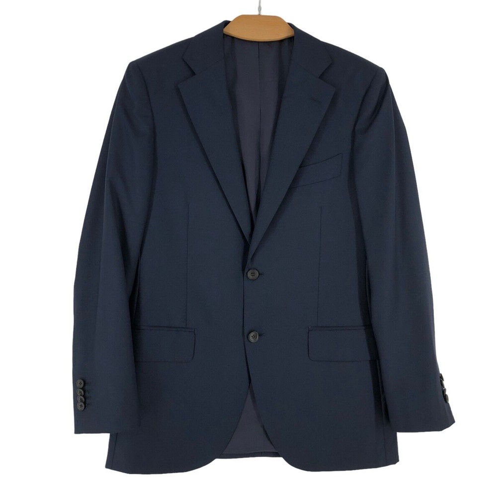 SUITSUPPLY Lazio Single B Wool Blazer Jacket Size EU:50; UK:40; US:40S