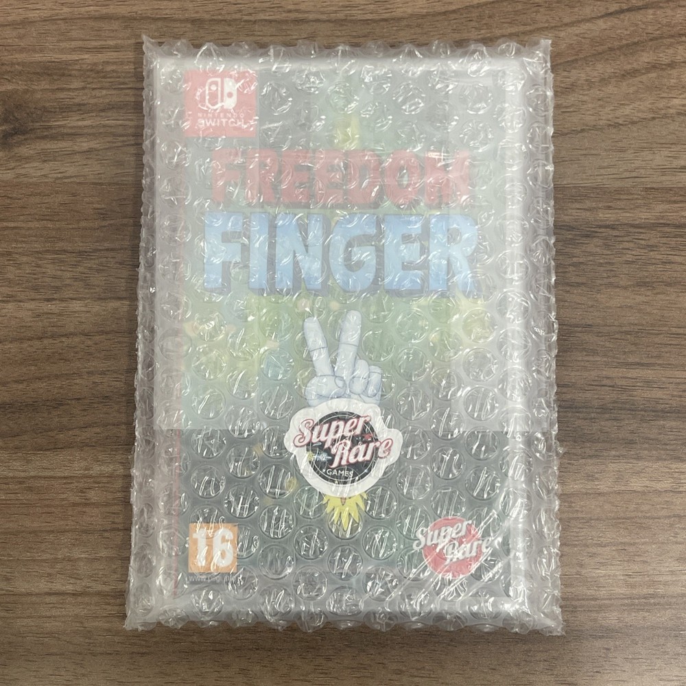 Freedom Finger for Nintendo Switch - Super Rare Games SRG #39 Sealed