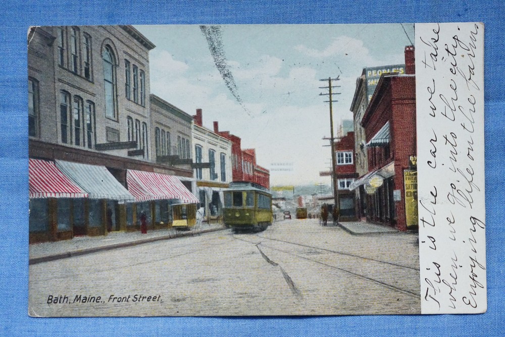 Front Street - Bath, Maine