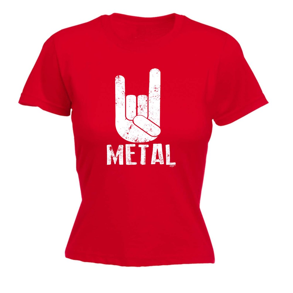 Metal Music Women's Funny Novelty Graphic Tee Gift