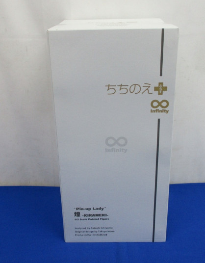 Orchid Seed Chichinoe+∞ -Infinity Pin-up Lady KIRAMEKI 1/5 Figure 310mm japan