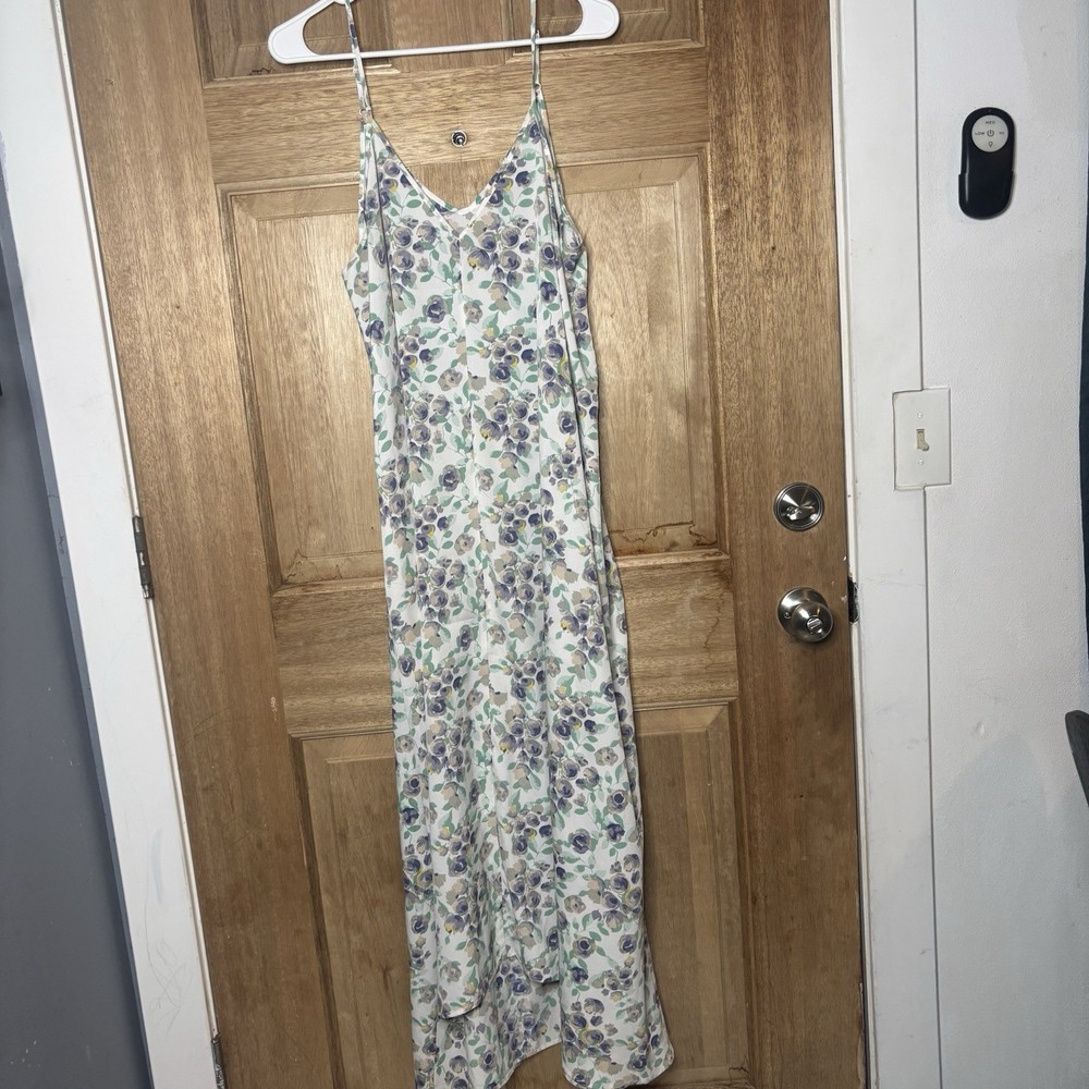 Women’s boho Floral Spaghetti Strap Maxi dress size XL