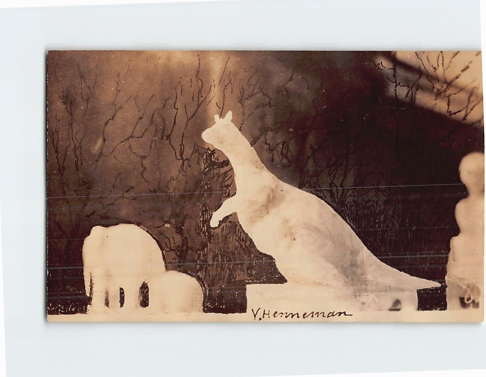 Postcard Animals Painting/Art Print