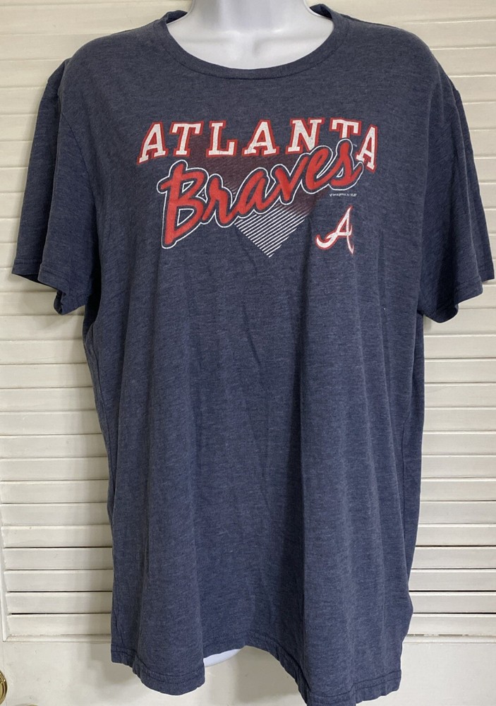 Women's MLB Atlanta Braves Short Sleeve T-Shirt, Large