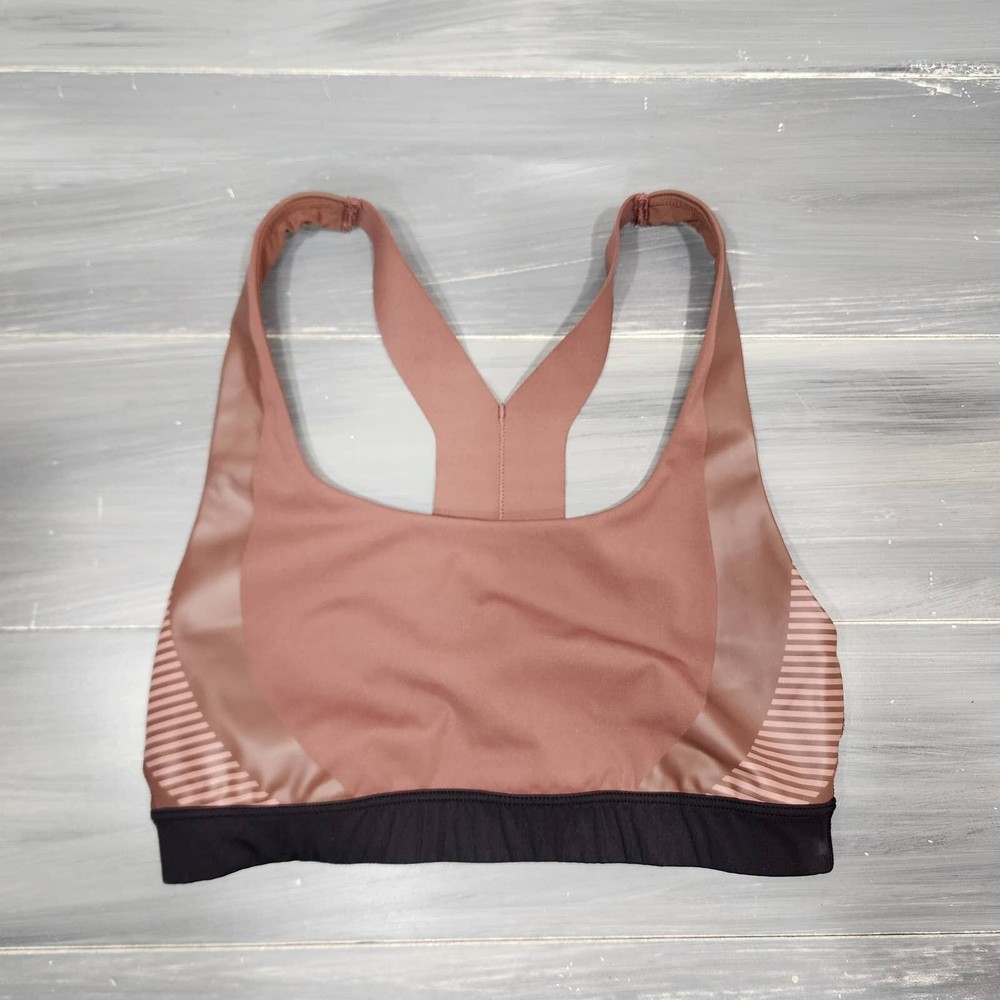 Athleta Allyson Felix Sports Bra in Hearth Rose Size Small for Ultimate Performance  