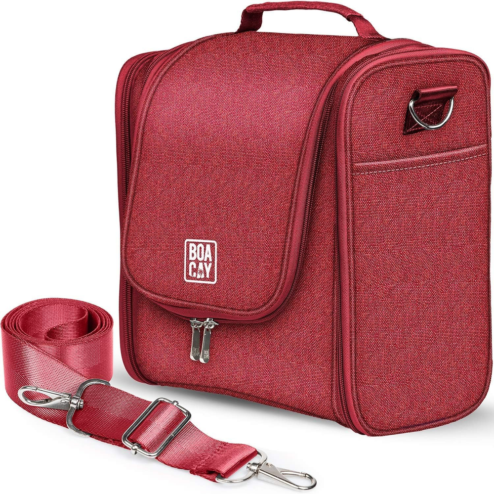 Extra Large Hanging Travel Toiletry Bag for Men and Women with Makeup Organizer