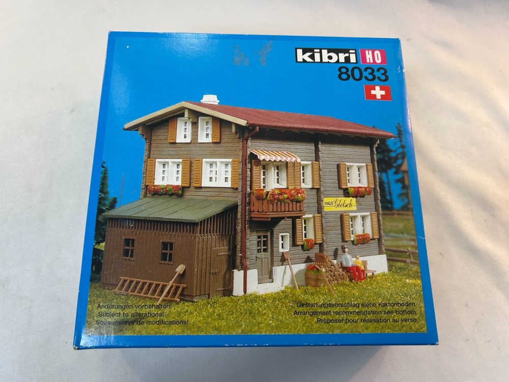 Kibri 8033 HO Scale Gletsch Alpine House Kit
