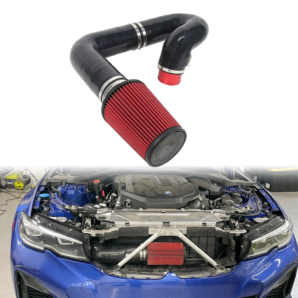 Front Mount Cold Air Intake System For 2020-2025 BMW 540i M340i B58 3.0T Turbo
