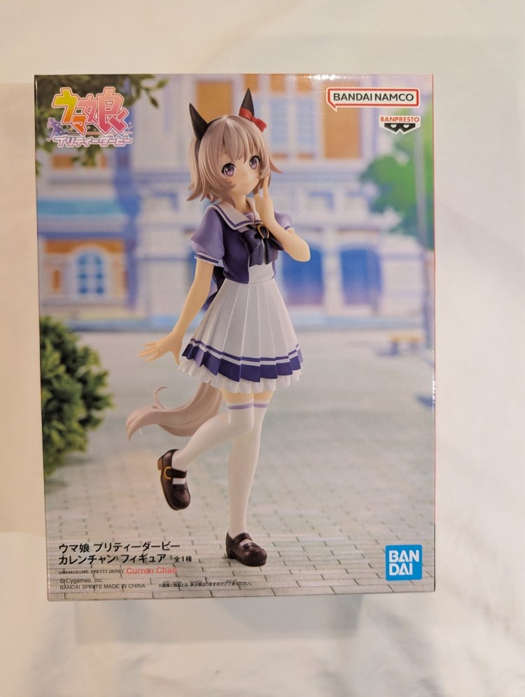 Banpresto Uma Musume Pretty Derby Curren Chan Figure Uniform New Boxed Sealed
