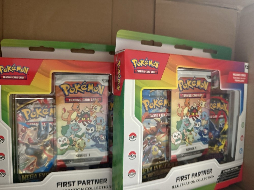 Pokémon TCG First Partner Illustration Collection Series 1 New Sealed x2