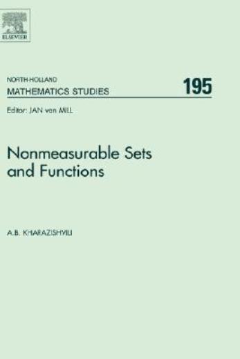 Explore Nonmeasurable Sets and Functions in Volume 195 for Advanced Insights