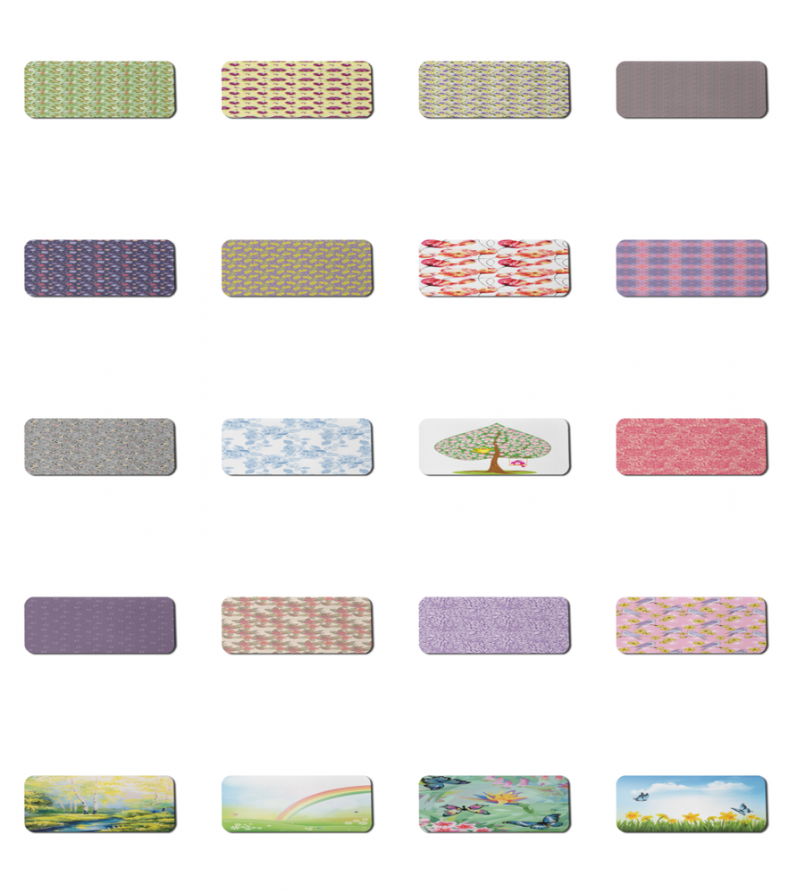Ambesonne Spring Motif Rectangle Non-Slip Mousepad, 31