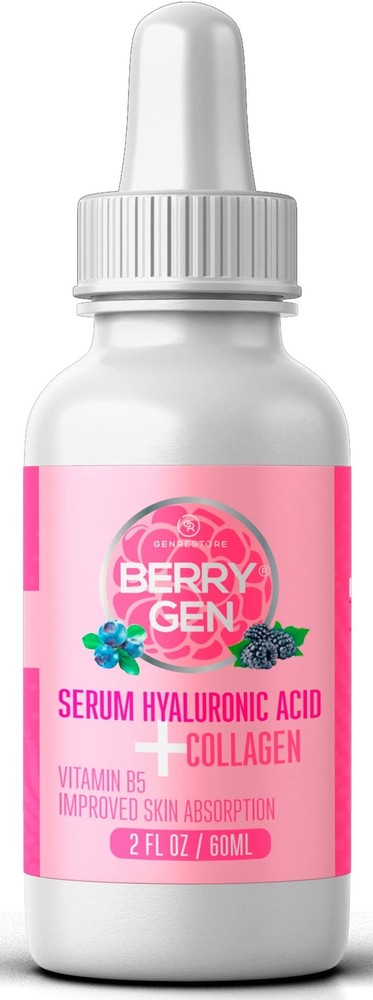 GenRestore Berry Gen Hydrolific Serum | Ultra Pure Hyaluronic Acid Serum with Vi-image