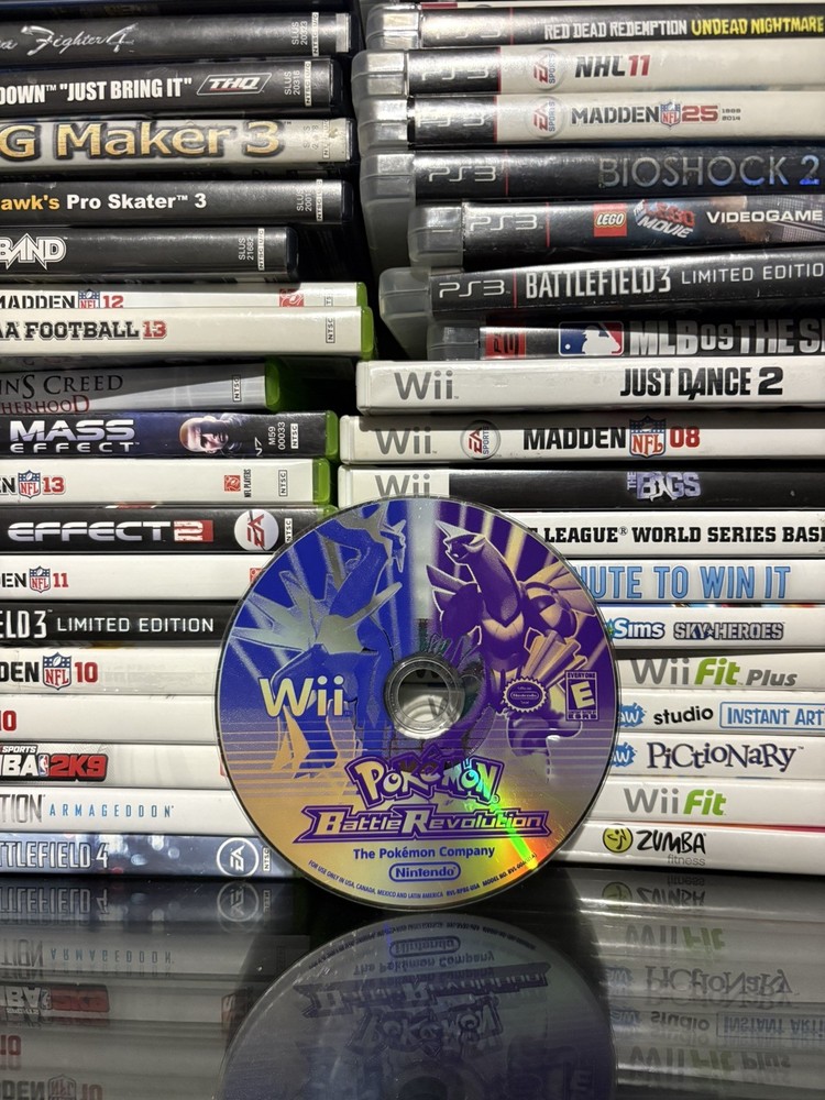 Pokemon Battle Revolution (Nintendo Wii, 2007); DISC ONLY; FREE SHIP US