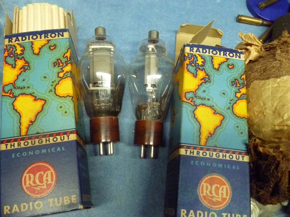 Pair RCA  812 Radio Transmitter Tubes