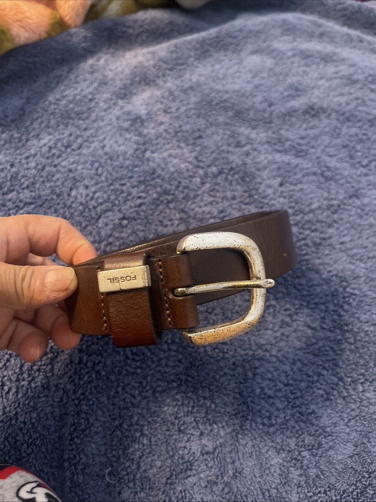 Fósil Genuine Leather Belt XL  Unisex