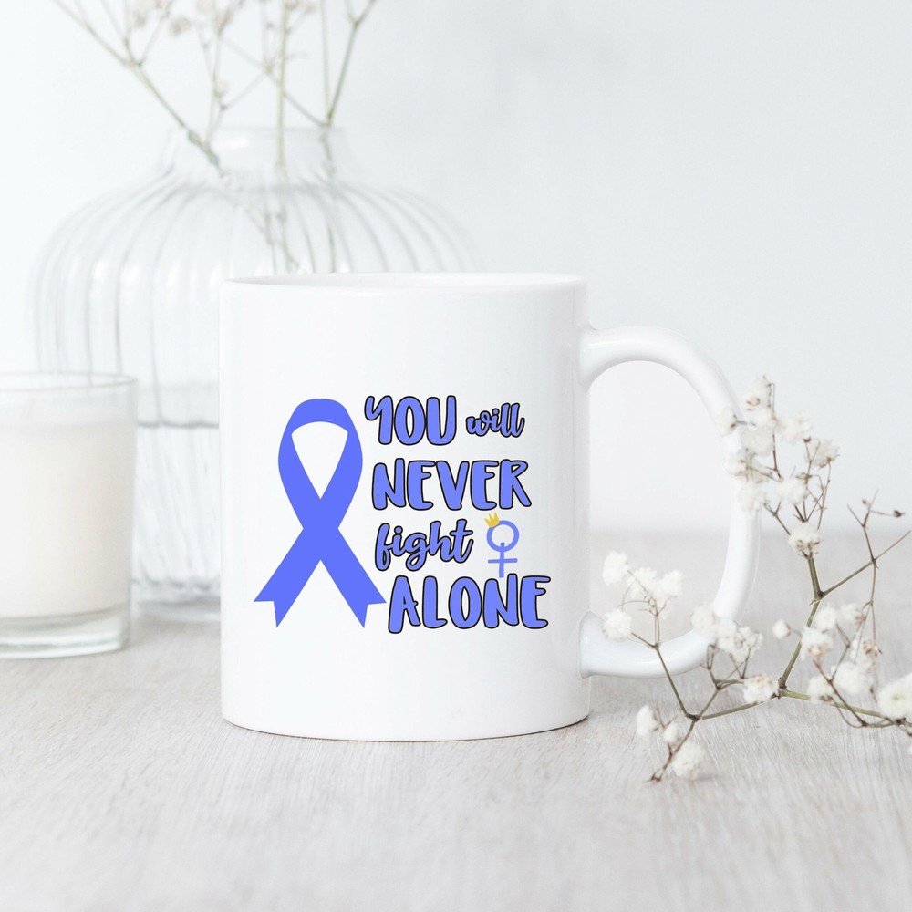 Stomach Cancer Fighter Mug Support Gift for Warriors Patients Survivors