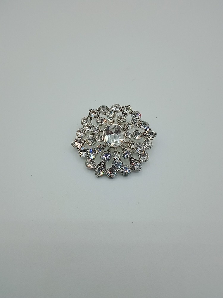 Lauren Conrad Lc Signed Rhinestone Pin Brooch