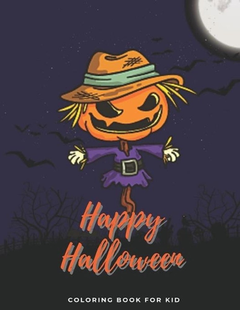 Halloween: coloring book for kid by Rainbows Books (English) Paperback Book