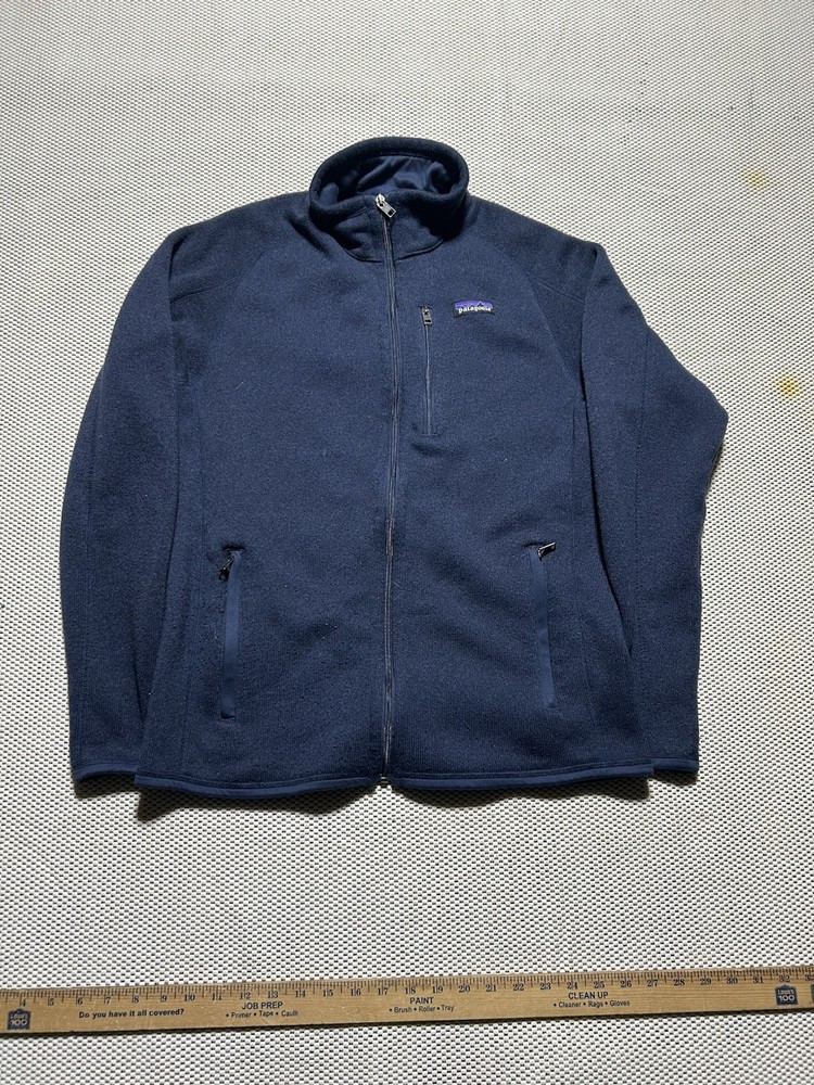 Patagonia Men Medium Lightweight Fleece Jacket with Zip Pocket Core Hype