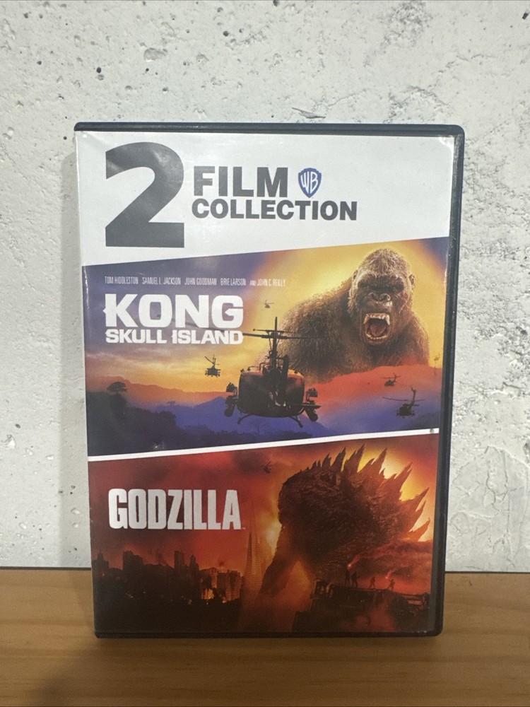 Kong Skull Island and Godzilla 2-Movie DVD Collection