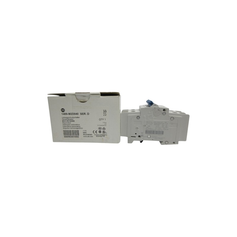 Allen Bradley 1489-M2D040 Ser. D 277V 4A Nsmp