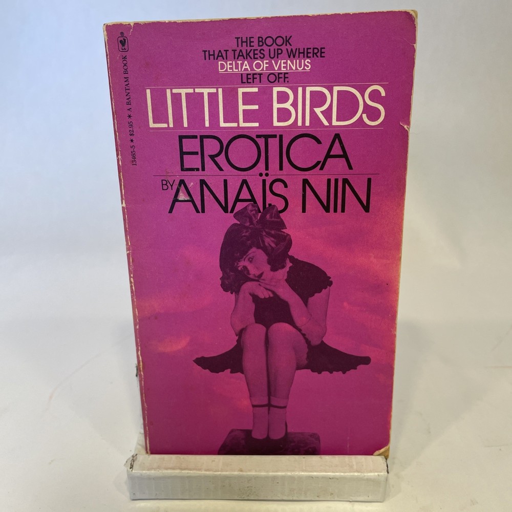 Little Birds Erotica Anais Nin 1940'S/1980 Pb Bantam 2Nd Print Short Stories Ex