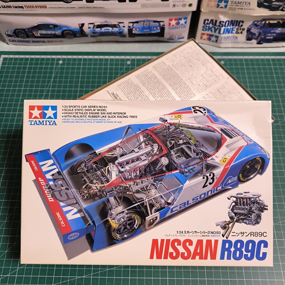 Tamiya 1/24 Nissan R89C Sports Car Series No.93