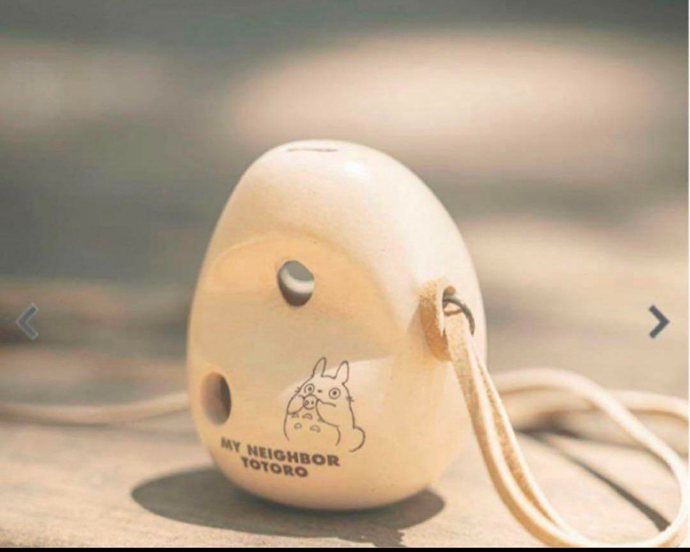 My Neighbor Totoro Earthen flute Ocarina Studio Ghibli Museum Limited Japan NEW