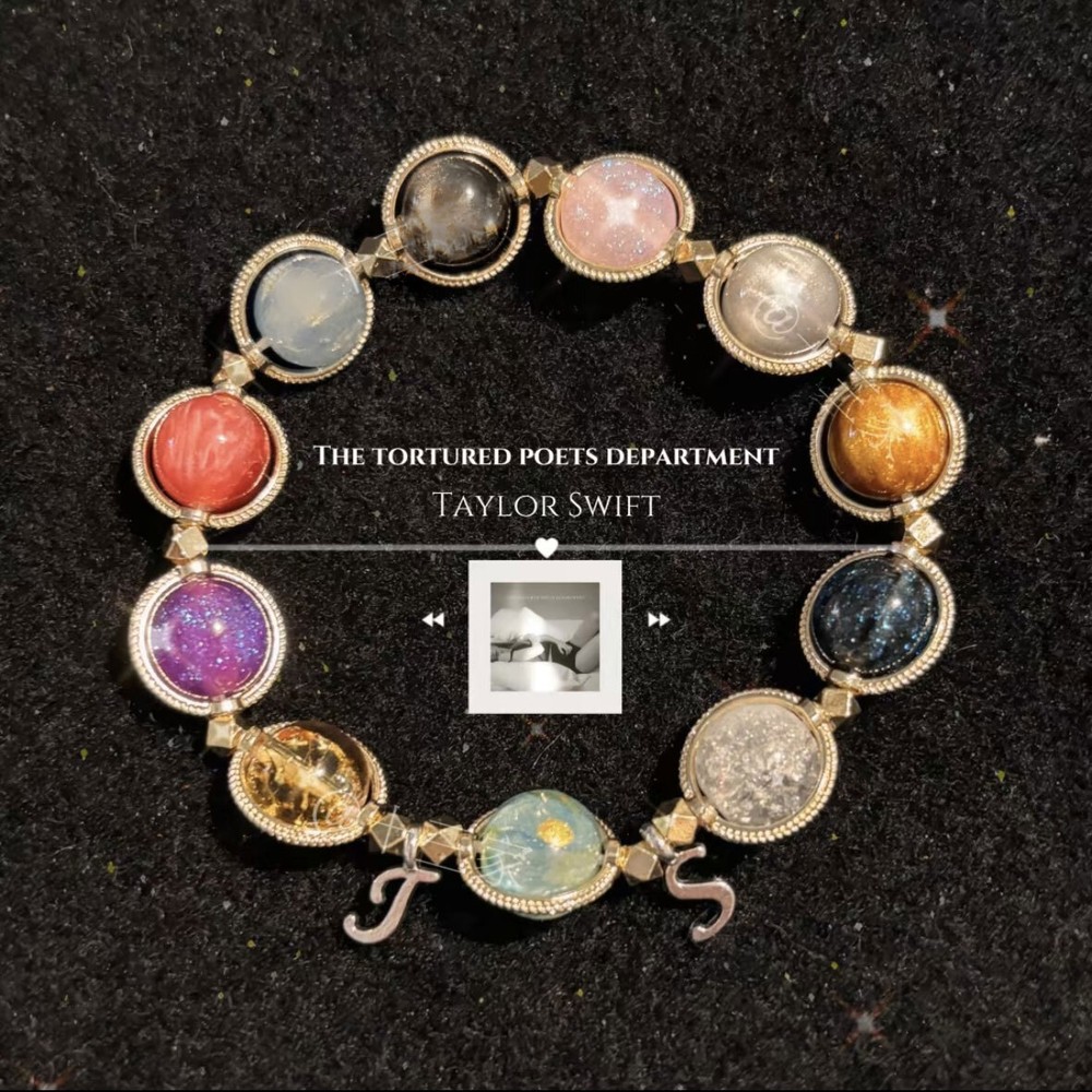 Taylor Swift Friendship Bracelet TTPD The Eras Tour Merch Bracelet For Swifties