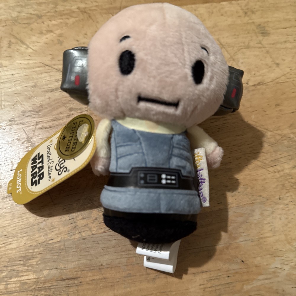 Hallmark Itty Bittys - Star Wars Lobot Limited Edition *NWT*