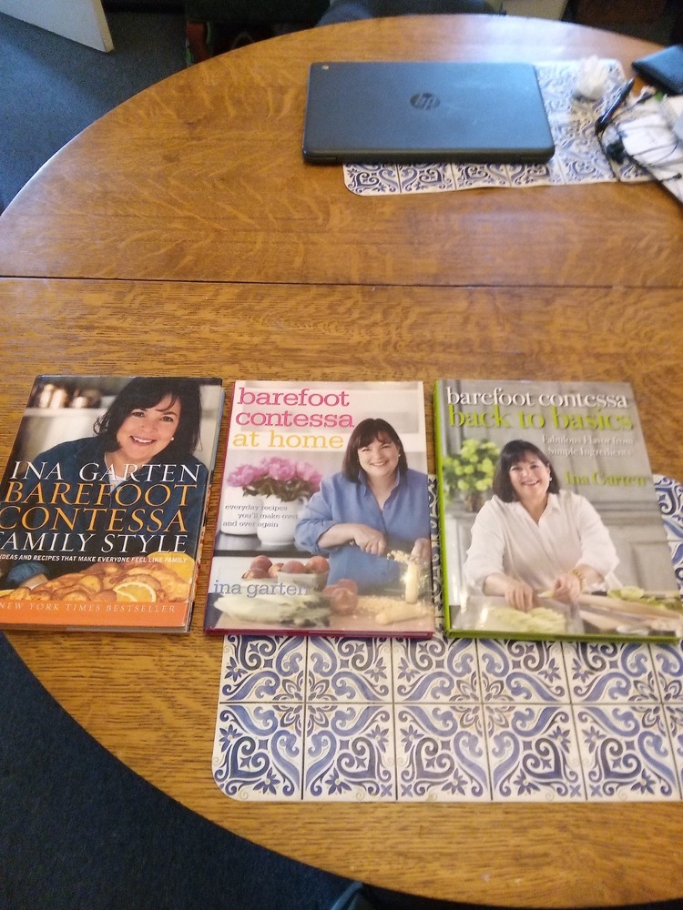 Ina Garten Barefoot Contessa Hardcover Three Books
