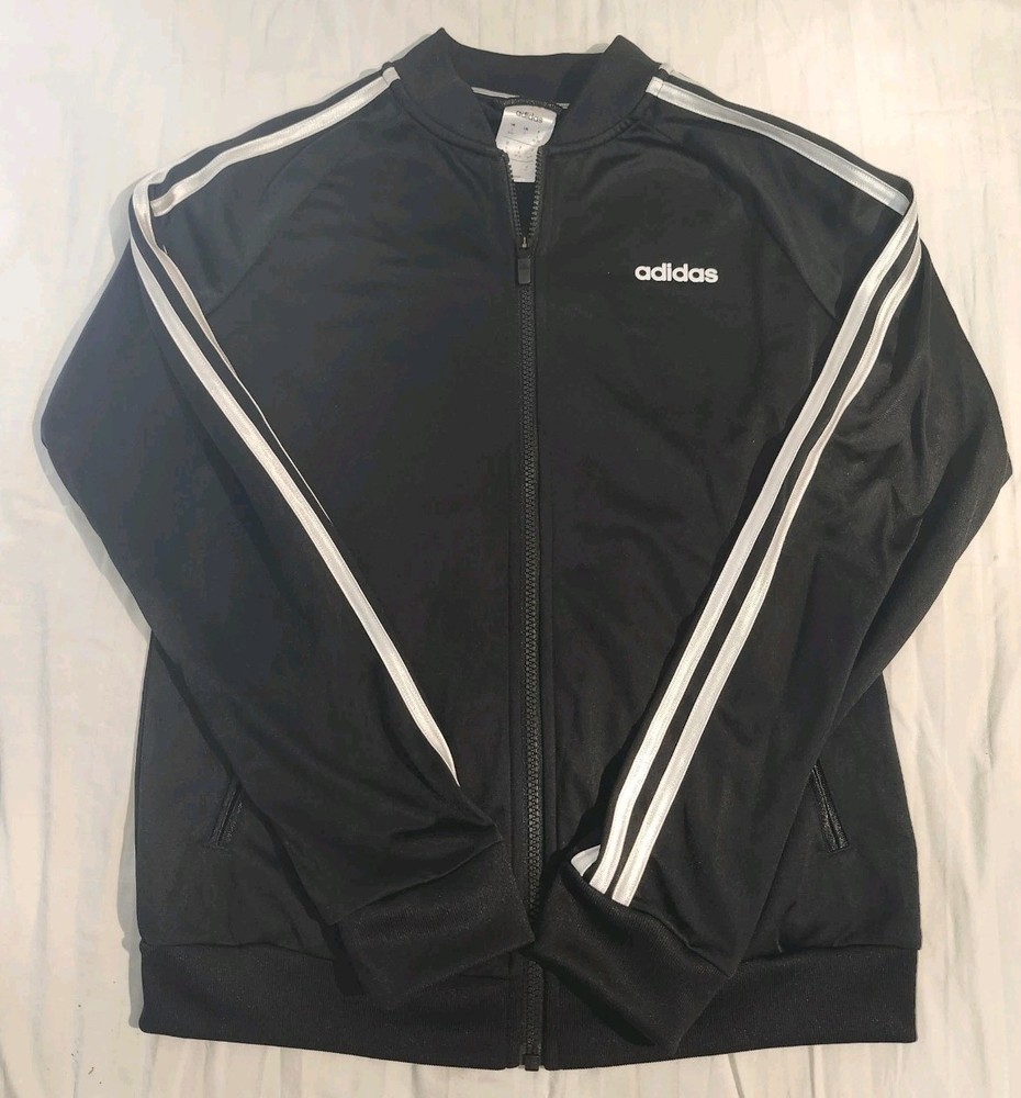 Adidas Mens Track Jacket Size Small Black Size Small Football Training Soccer