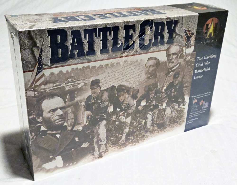 Battle Cry Board Game (1999),  Avalon Hill/Hasbro, New Sealed